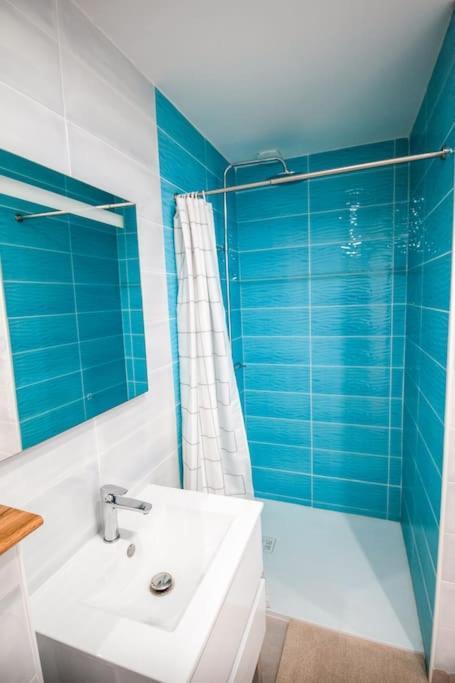 Appart-Duplex Vue Mer Panoramique Balcon & Piscine Proche Commerce Penmarcʼh Dış mekan fotoğraf